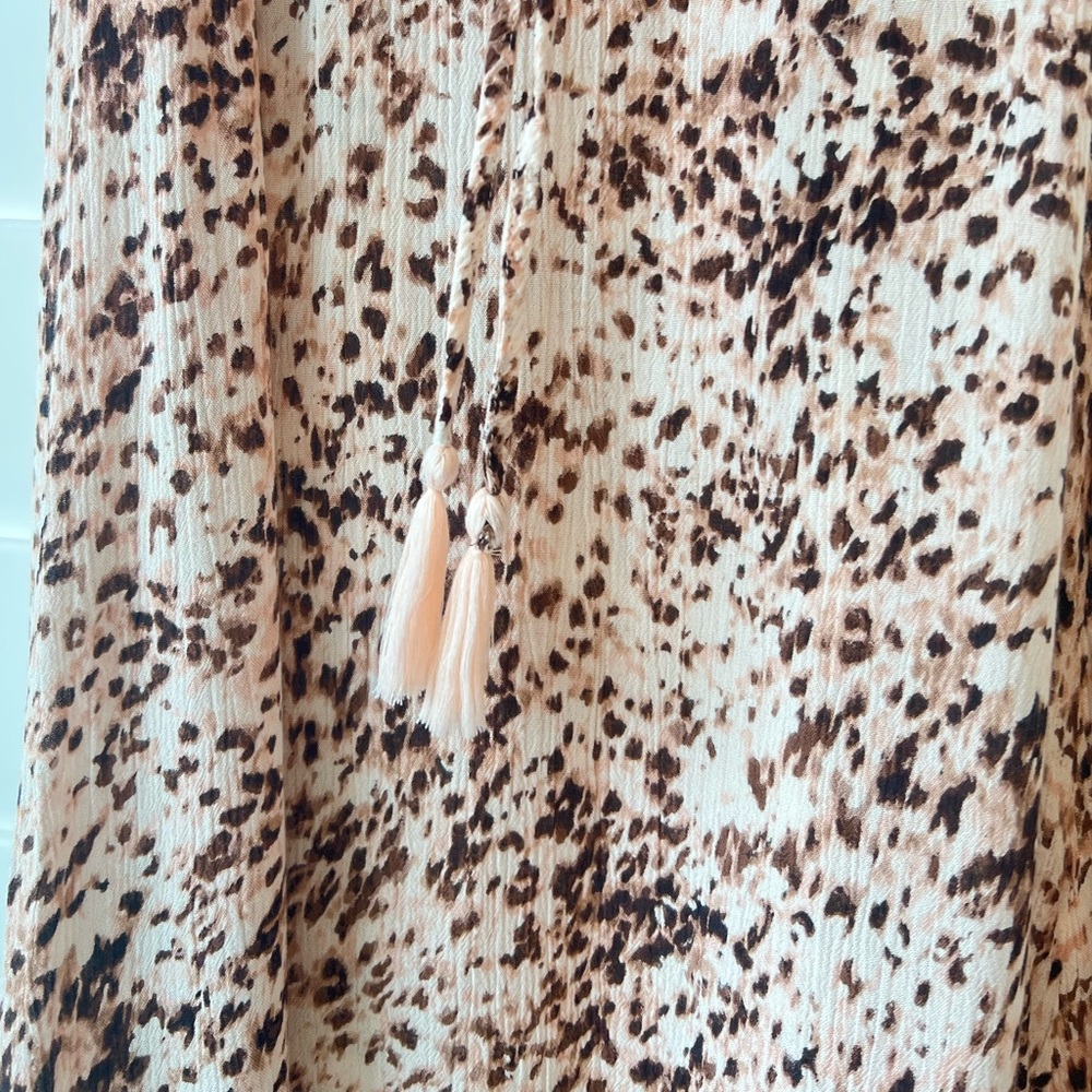 Gibson Latimer Animal Print Dress - Picture 3 of 9